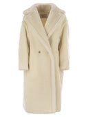 Max Mara Tedgirl Teddy Bear Icon Coat in Alpaca en Wol