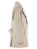 Max Mara Berta Caban doble de cachemir