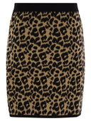 Max Mara Domizia Jacquard Yarn Miniskirt