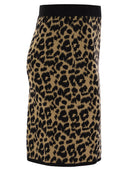 Max Mara Domizia Jacquard Yarn Miniskirt