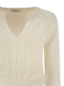 Max Mara Cancan Knitted In Virgin Wool Yarn
