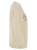 Max Mara Plata Pullover In Wool, Cashmere And Sequins