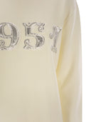 Max Mara Plata Pullover In Wool, Cashmere And Sequins