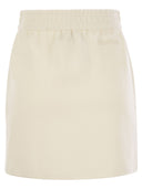 Max Mara Onagro Wool And Cashmere Jersey Miniskirt