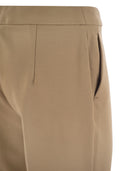 Max Mara Pegno Viscose Jersey Trousers
