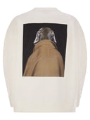 Max Mara Bacco Cotton Sweatshirt With Wegman Print