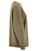 Max Mara Elvira Crew Neck Jersey Sweatshirt