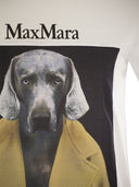 Max Mara Cipria Jersey T Shirt With Print
