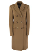 Sportmax Morgana Double Wool Cloth Coat