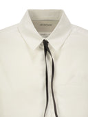 Sportmax Gesso Oversize Poplin Shirt