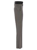 Sportmax Lince Flare Trousers With Customised Double Belt
