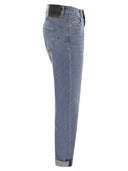 Sportmax Brian Low Waisted Boyfriend Denim