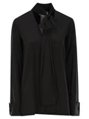 Sportmax Elleni Silk Blouse met sjerp