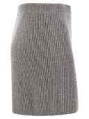 sportmax teiera rubbed针织迷你裙