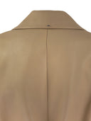Sportmax Giottra Nappa lederen trenchcoat