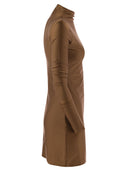 Sportmax Stiria stretch jersey gemonteerde jurk