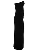 Sportmax Alloro1234 Velvet Bustier Dress