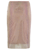 Sportmax Zinnia Tulle Skirt With Rhinestones