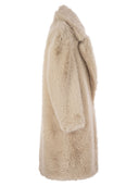 Sportmax Manico Coat In Faux Fur