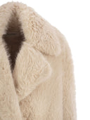 Sportmax Manico Coat In Faux Fur