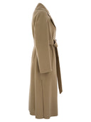 Weekend Max Mara Manu Long Wool Robe Coat
