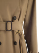 Weekend Max Mara Fatuo Trench Coat In Wool Blend