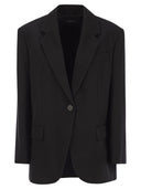 Weekend Max Mara Roal Oversize Blazer In Wool Blend