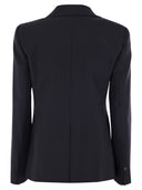 Weekend Max Mara Lamine Natural Stretch Wool Blazer