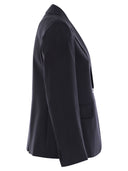 Weekend Max Mara Lamine Natural Stretch Wool Blazer