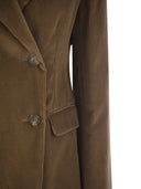 Weekend Max Mara Katanga Cotton Velvet Blazer