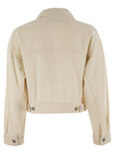 Weekend Max Mara Ribe Cotton Bull Cropped Jacket