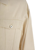 Weekend Max Mara Ribe Cotton Bull Cropped Jacket