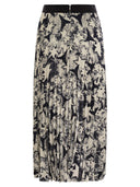 Weekend Max Mara Pagano Pleated Skirt And Star Print
