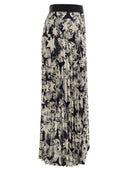 Weekend Max Mara Pagano Pleated Skirt And Star Print