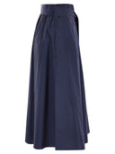 Weekend Max Mara Zarda szeroka taffeta spódnica