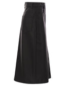 Weekend Max Mara Canga Coated Fabric Skirt