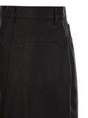 Weekend Max Mara Canga Coated Fabric Skirt