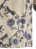 Weekend Max Mara Filippo trykte silke blød bluse