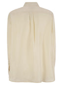 Weekend Max Mara Almina Washed Pure Silk Shirt