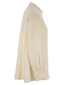 Weekend Max Mara Almina Washed Pure Silk Shirt