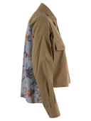 Week-end Max Mara Decano Imprimé Coton Twill Shirt