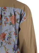 Week-end Max Mara Decano Imprimé Coton Twill Shirt