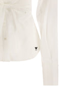 Weekend Max Mara Torino Cotton Poplin Criss Cross Shirt