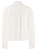 Helg max mara jock bomull oxford skjorta
