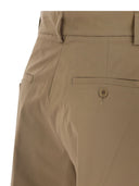 Weekend Max Mara Urial Cotton Satinafgrødebukser