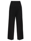 Weekend Max Mara Dingey lose sitzende Hose in Wollmischung