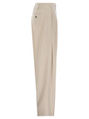 Weekend Max Mara Dingey Loose Fitting Trousers In Wool Blend
