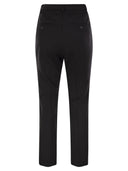 Weekend Max Mara Estasi Straight Trousers In Technical Wool