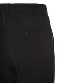 Weekend Max Mara Estasi Straight Trousers In Technical Wool