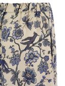 Weekend Max Mara Tortona Wide Trousers In Silk Twill